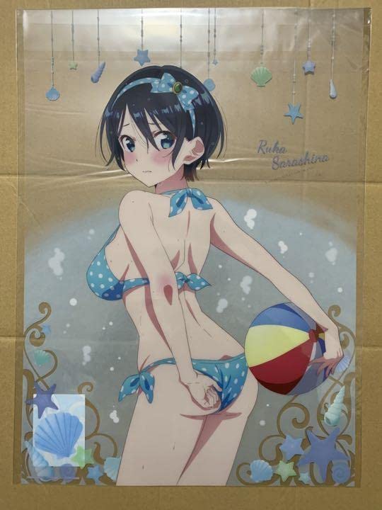 Amazon.co.jp: 彼女お借りします くじ引き堂クリアポスター 水原
